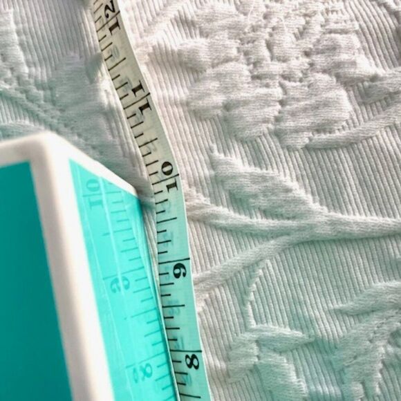 Swing Design Tiffany Blue White Lacquer Desk Stationary Jewelry Box with Mirror - Picture 7 of 9